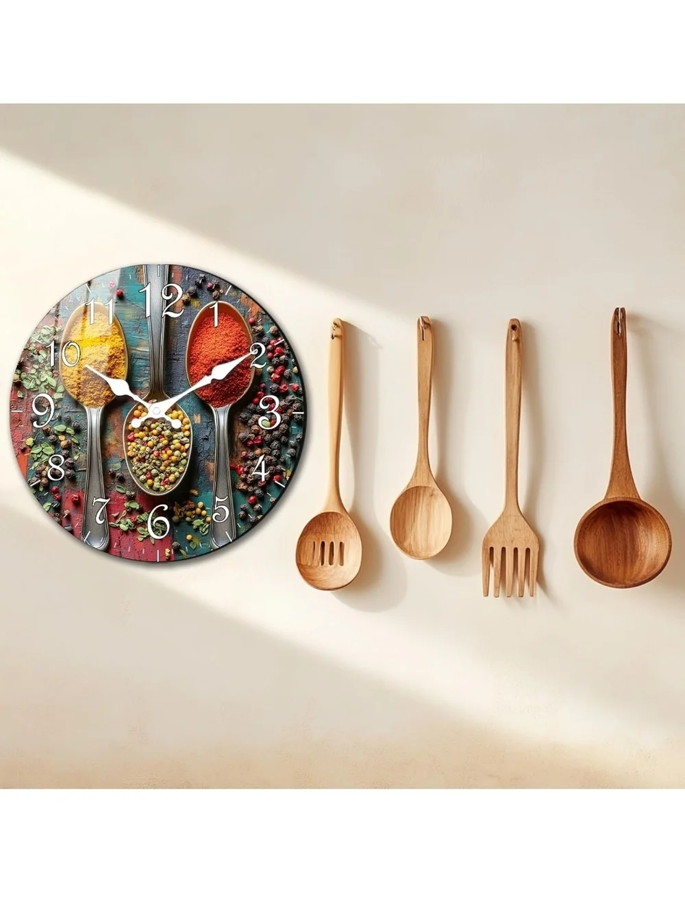 Spice  Wall Clock - Multicolor
